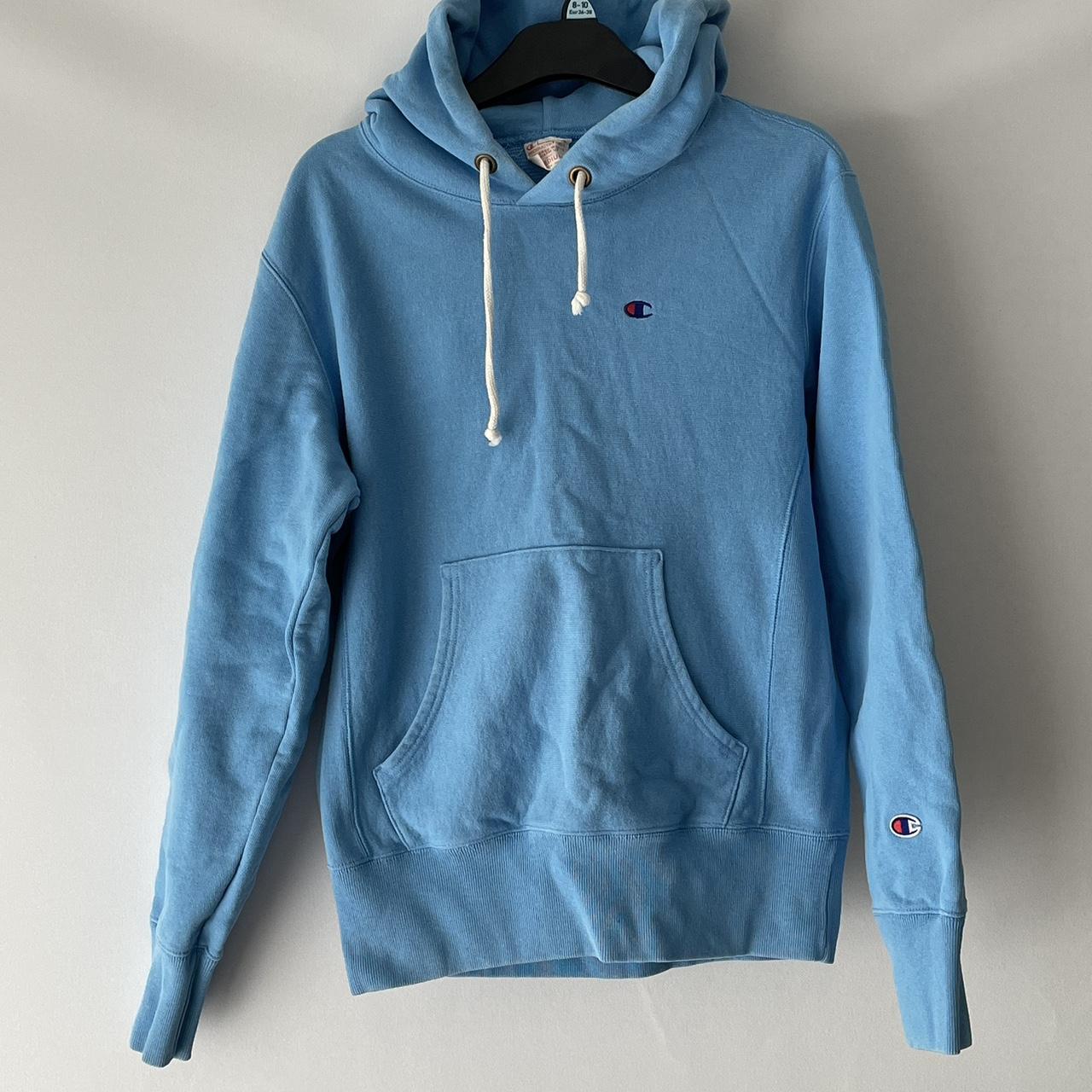 Aqua champion hoodie best sale