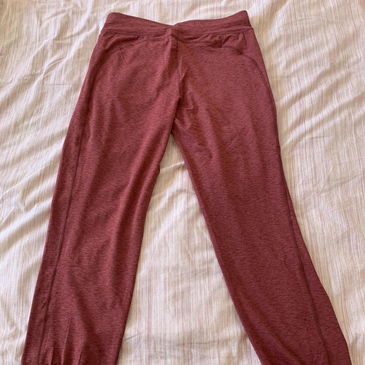 Sweaty Betty Women's Red Joggerstracksuits Depop