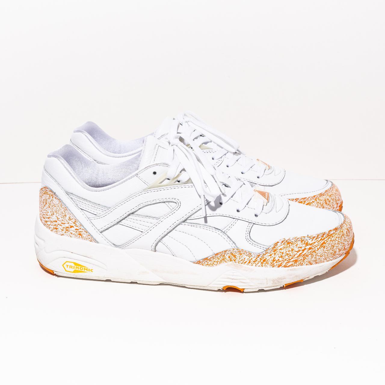 Puma trinomic best sale r698 womens orange