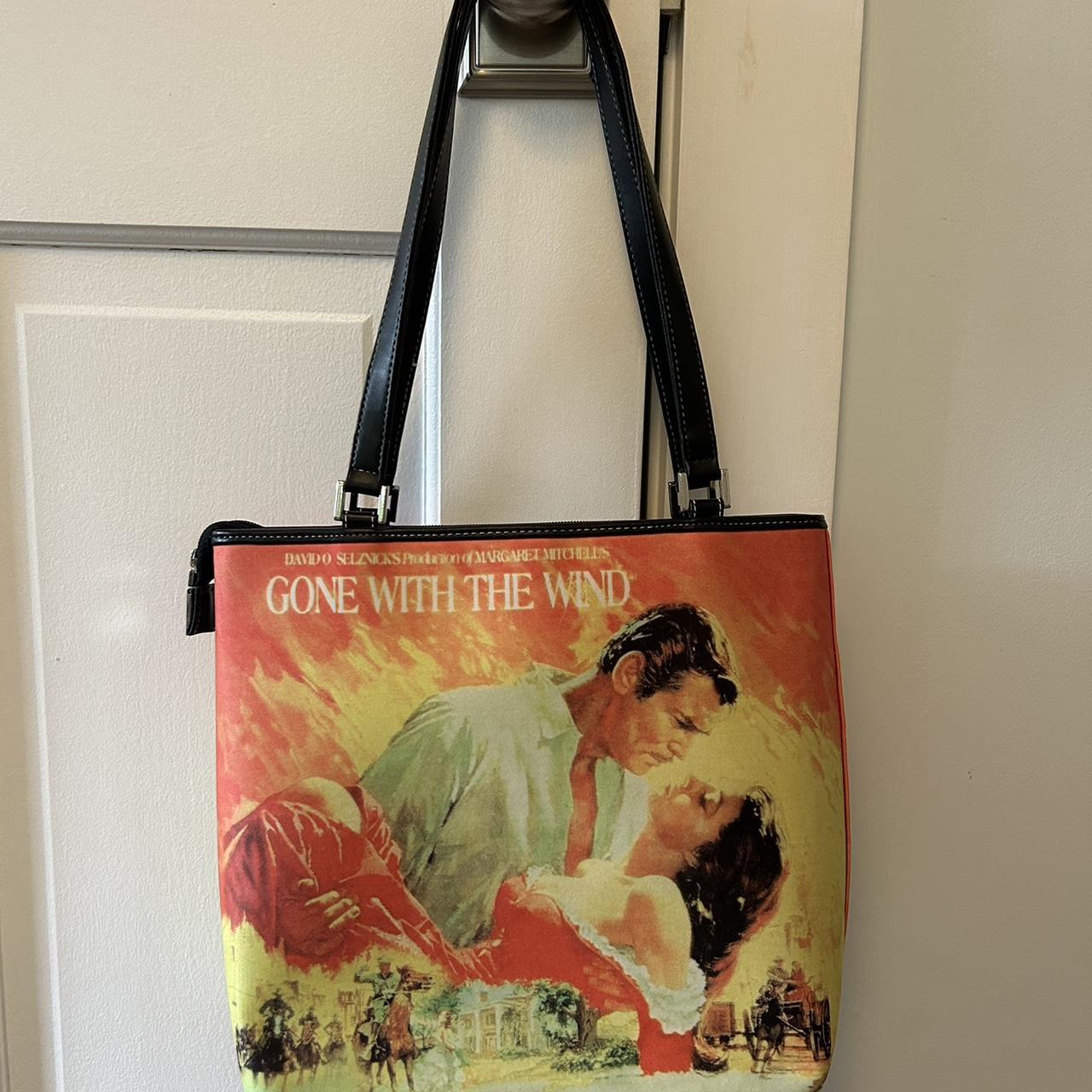Vintage Gone with the Wind Handbag, Purse, Rhett Butler Kissing Scarlett |  eBay