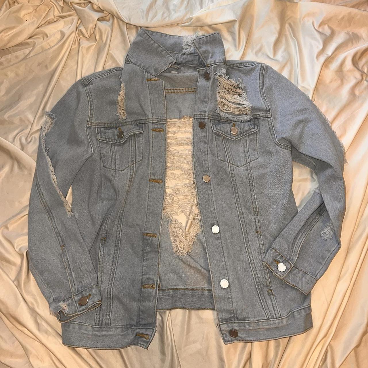 Frayed And Slayed Cropped Denim Jacket - Dark Wash | Fashion Nova, Jackets  & Coats | Fashion Nova