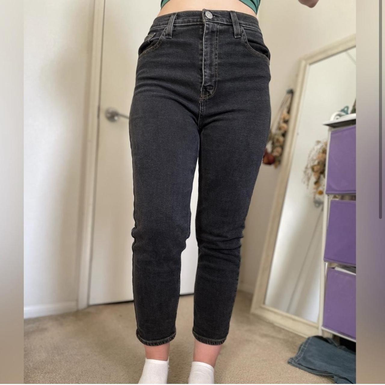 Black girlfriend jeans best sale