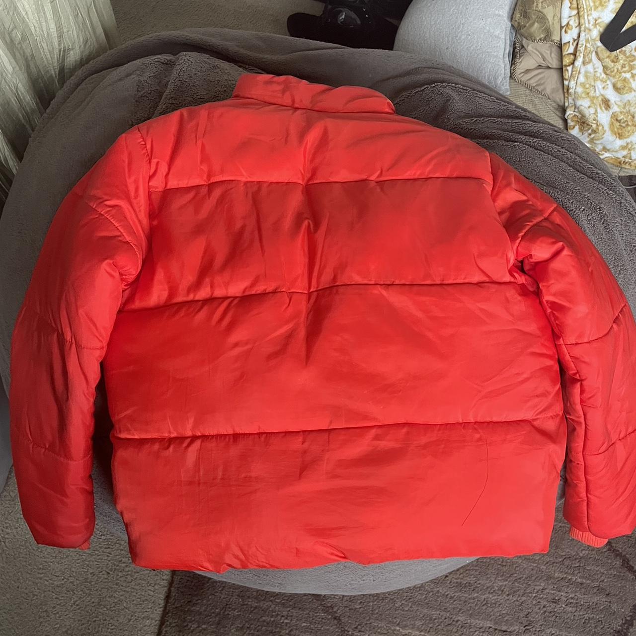ASOS Men's Red and Orange Jacket Depop