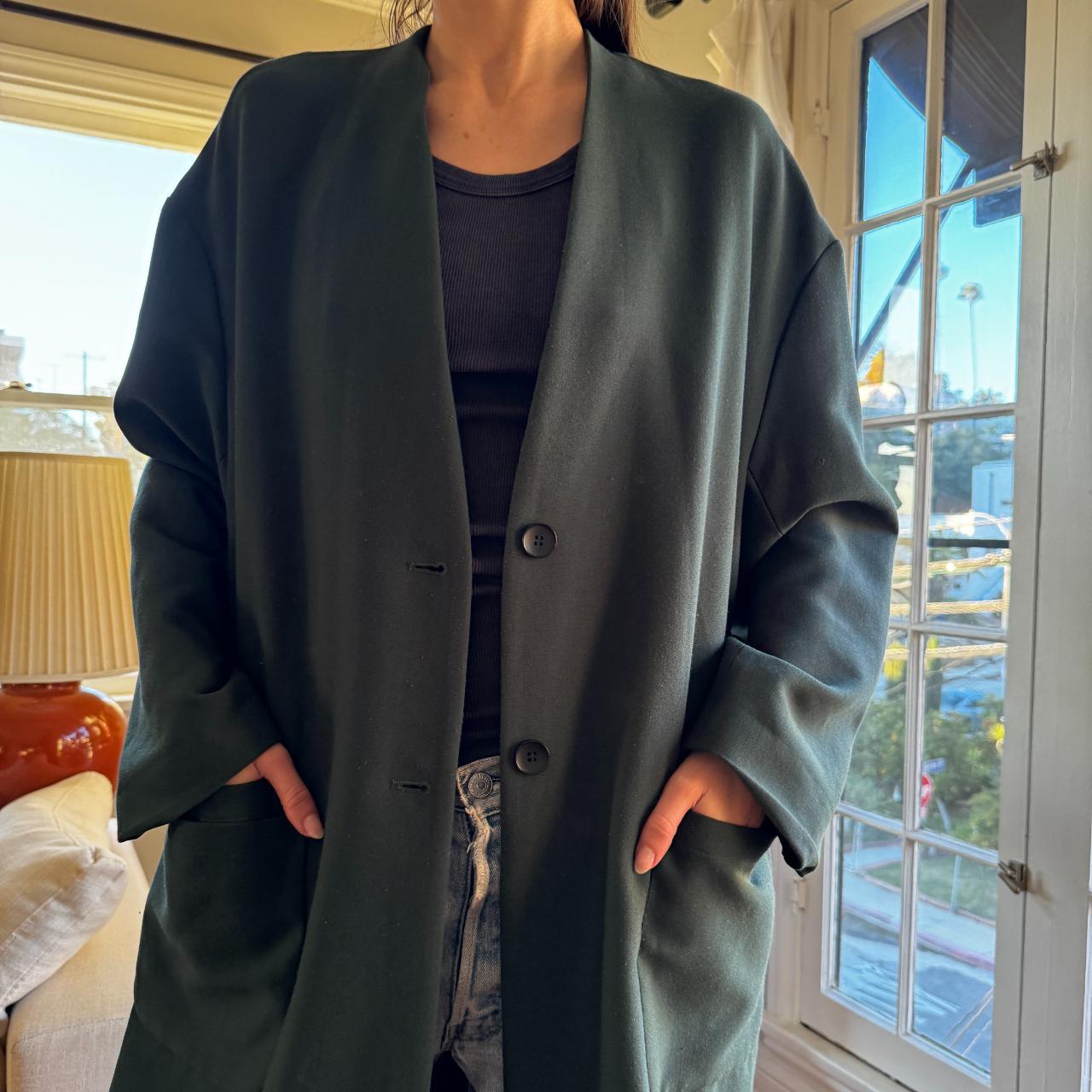Vintage Green Trelise Cooper coat — amazing... Depop