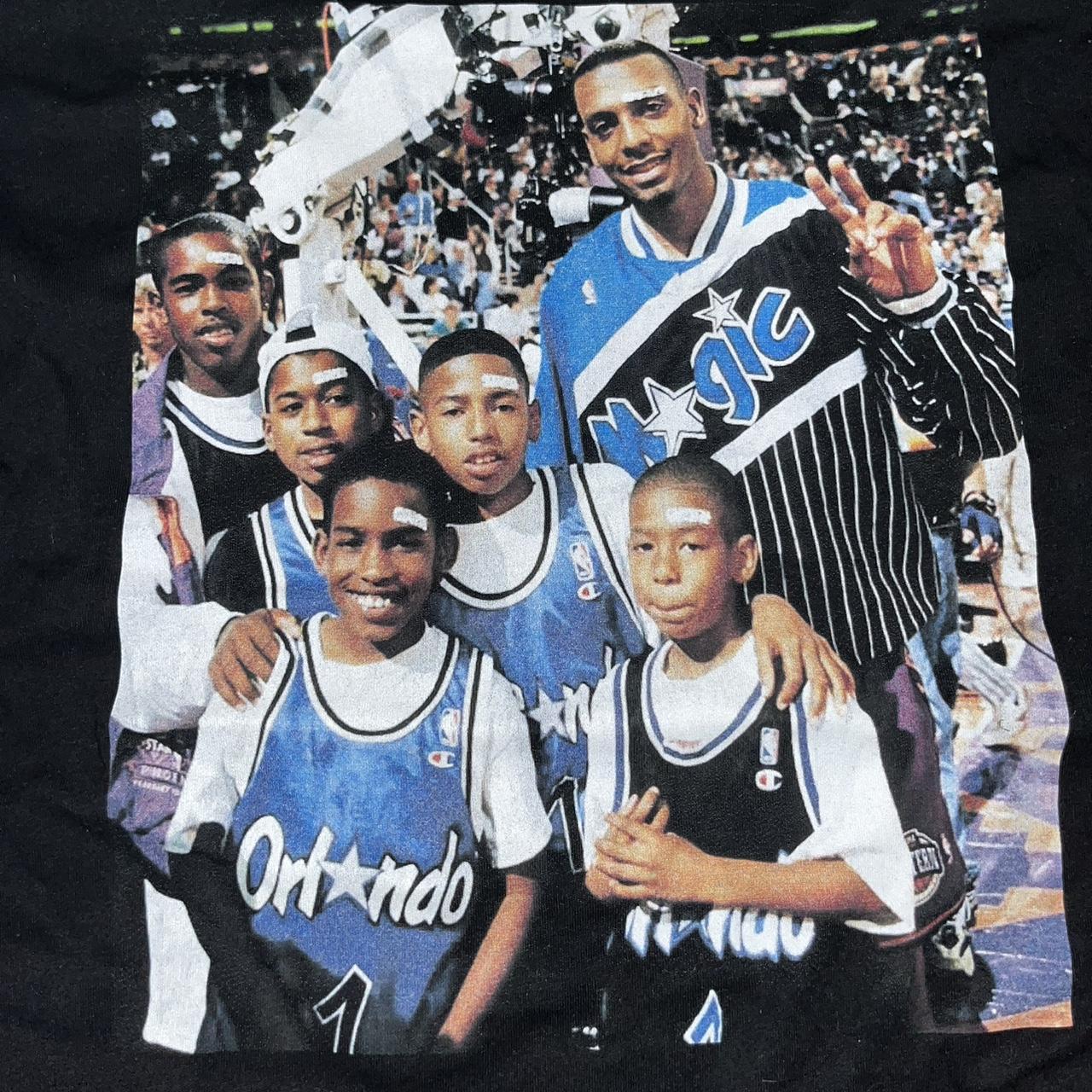 90s Penny Hardaway Orlando Magic Home Jersey. - Depop