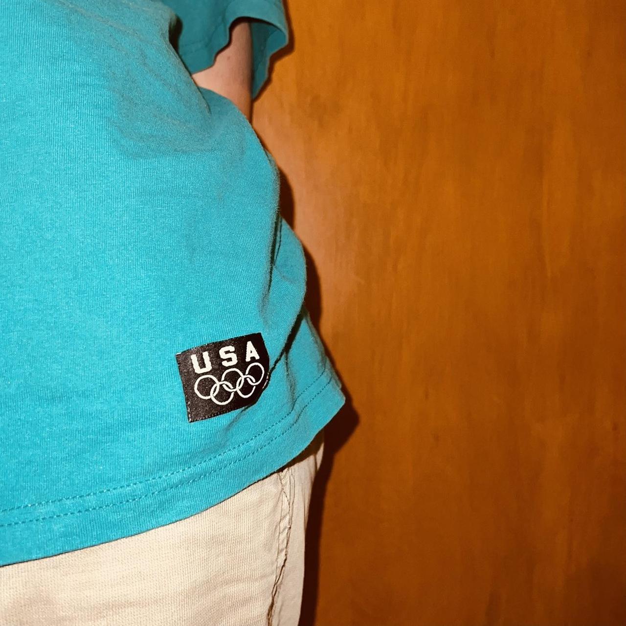 1992 teal jcpenney olympics shirt! Would be a great... Depop