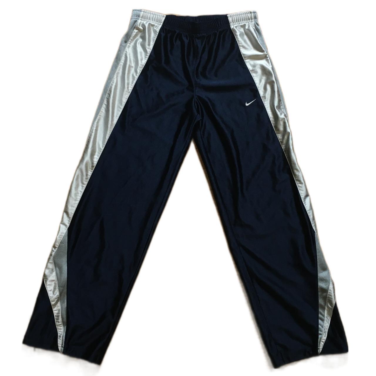 Boys' Black Dazzle White 3-Stripe Polyester Athletic Jogger Pants by adidas  at Fleet Farm