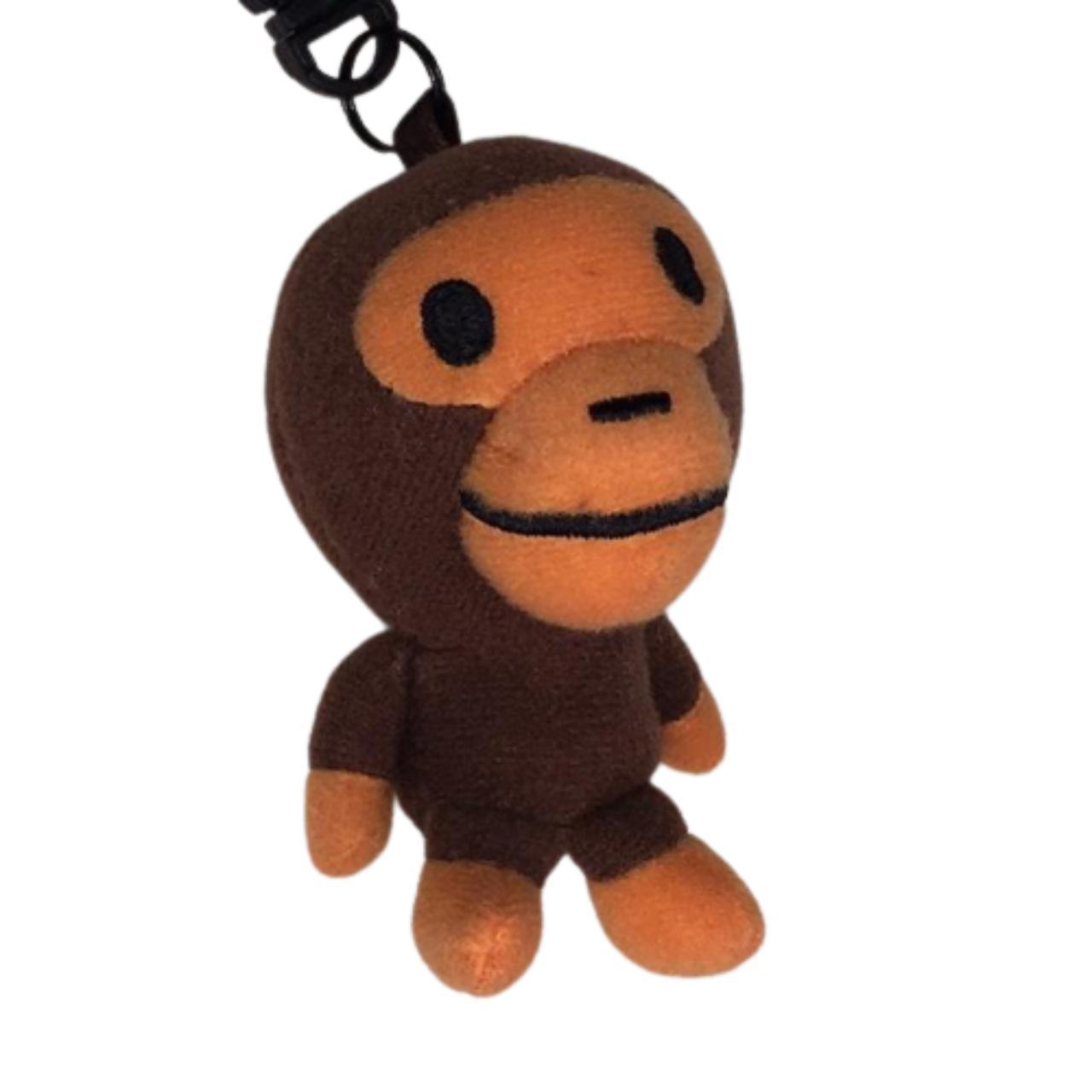 Bape Baby Milo Plush Toy Charm Keychain Strap | Depop Bape Baby Milo Plush Toy Charm Keychain Strap | Depop