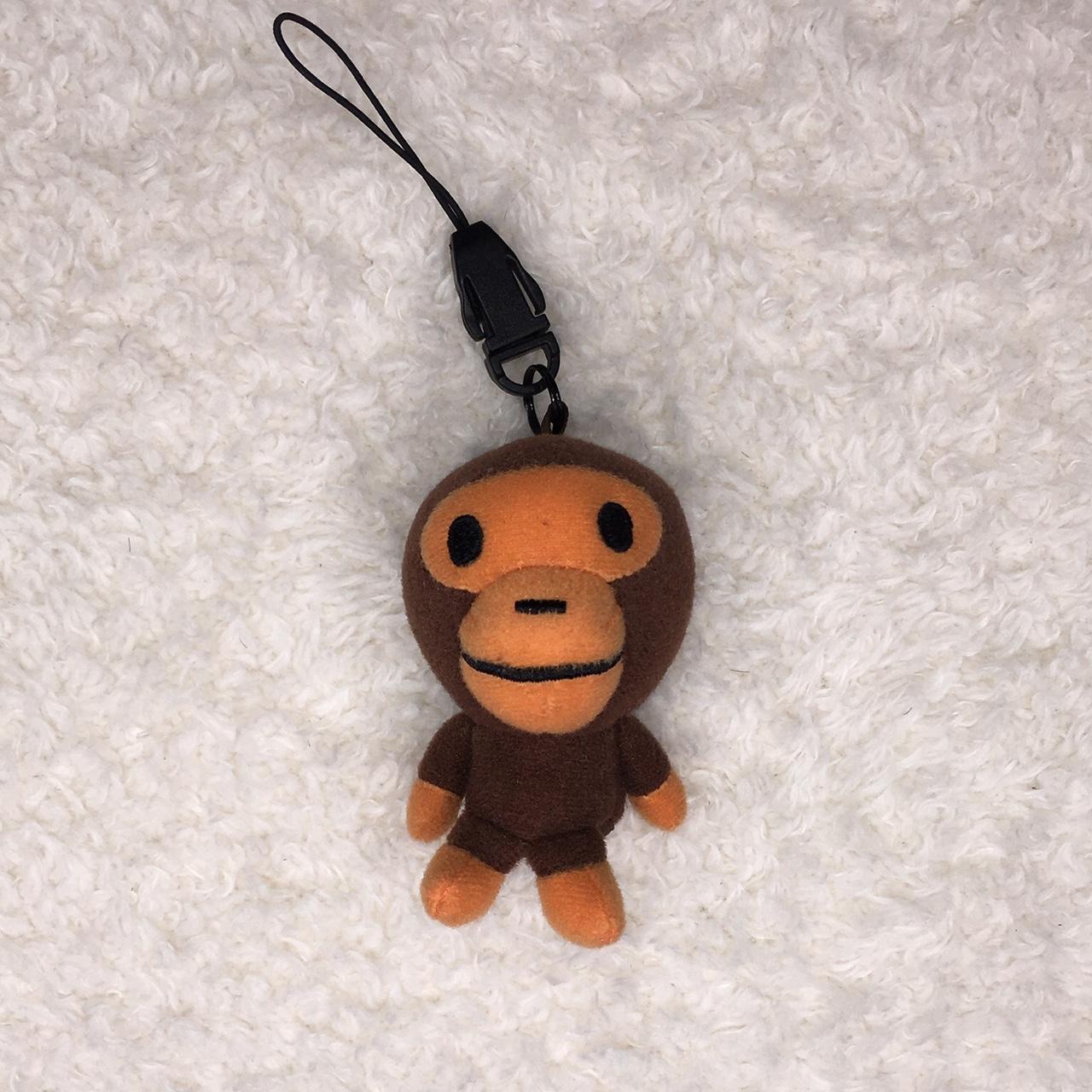 Bape Baby Milo Plush Toy Charm Keychain Strap | Depop