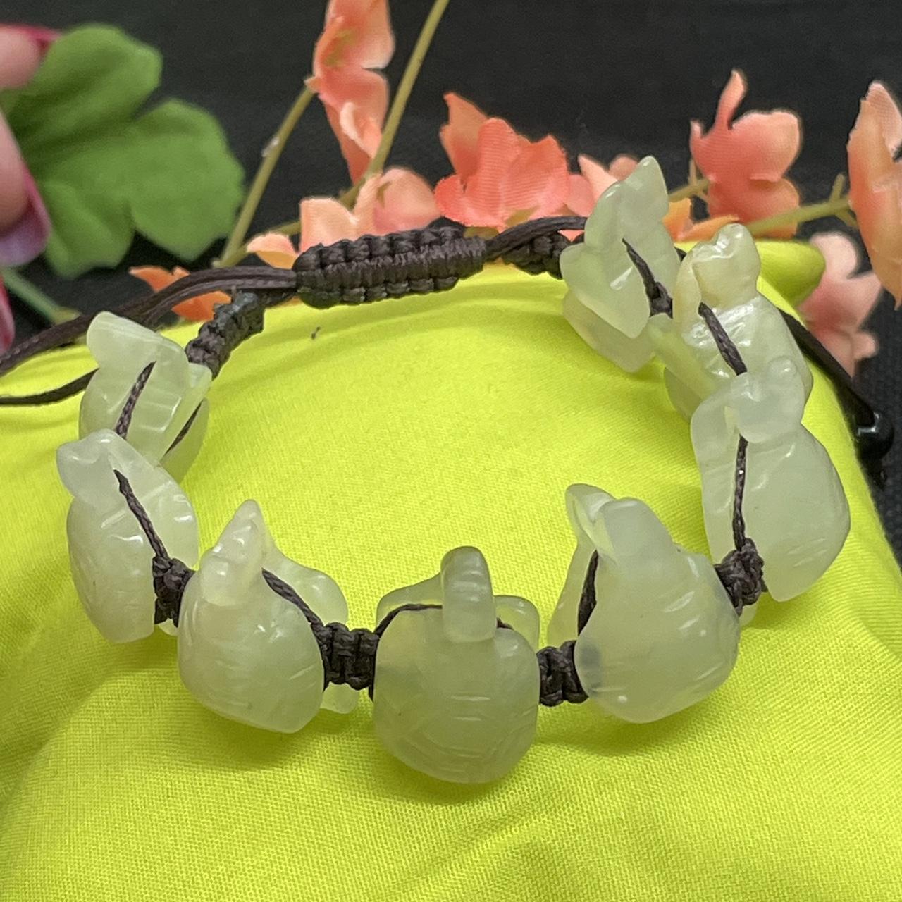 Jade turtle outlet bracelet