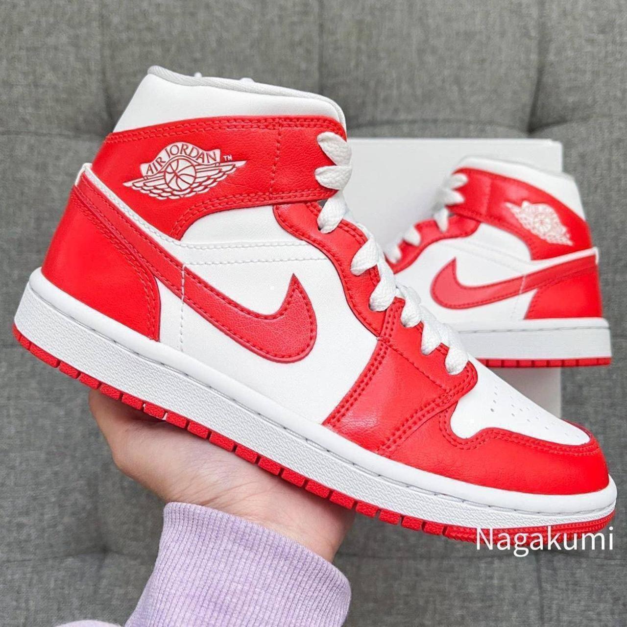 habanero red jordan 1 mid