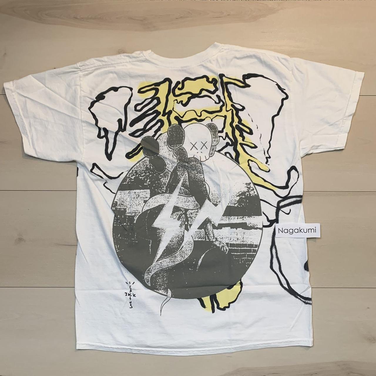 Travis Scott Cactus Jack For Fragment Manifest T-shirt Cream – YankeeKicks  Online