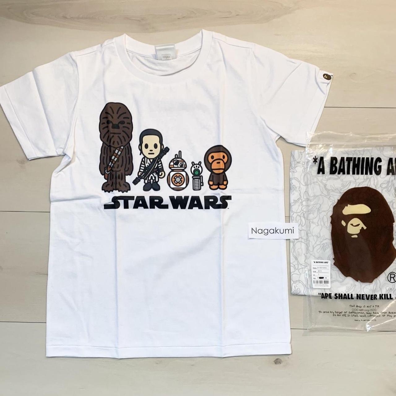 Bathing ape star wars t shirt best sale