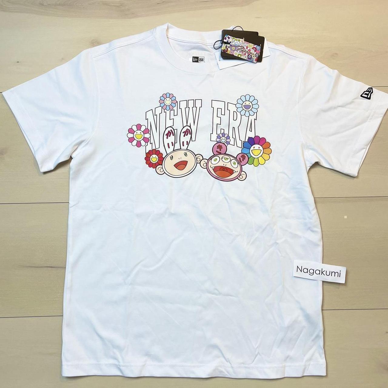 🌸 Takashi murakami kaikai kiki flower new era white... - Depop