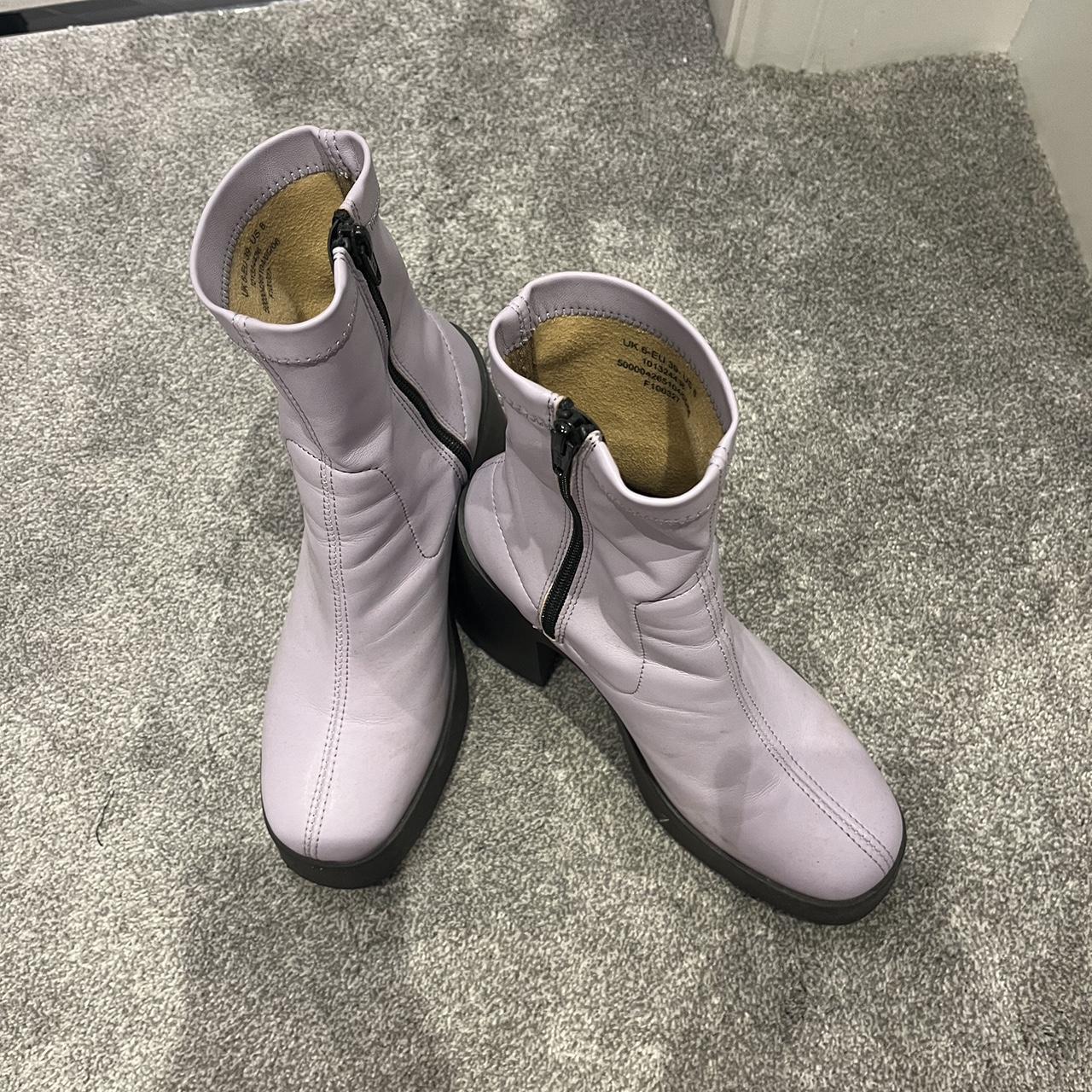 timberland lilac boots