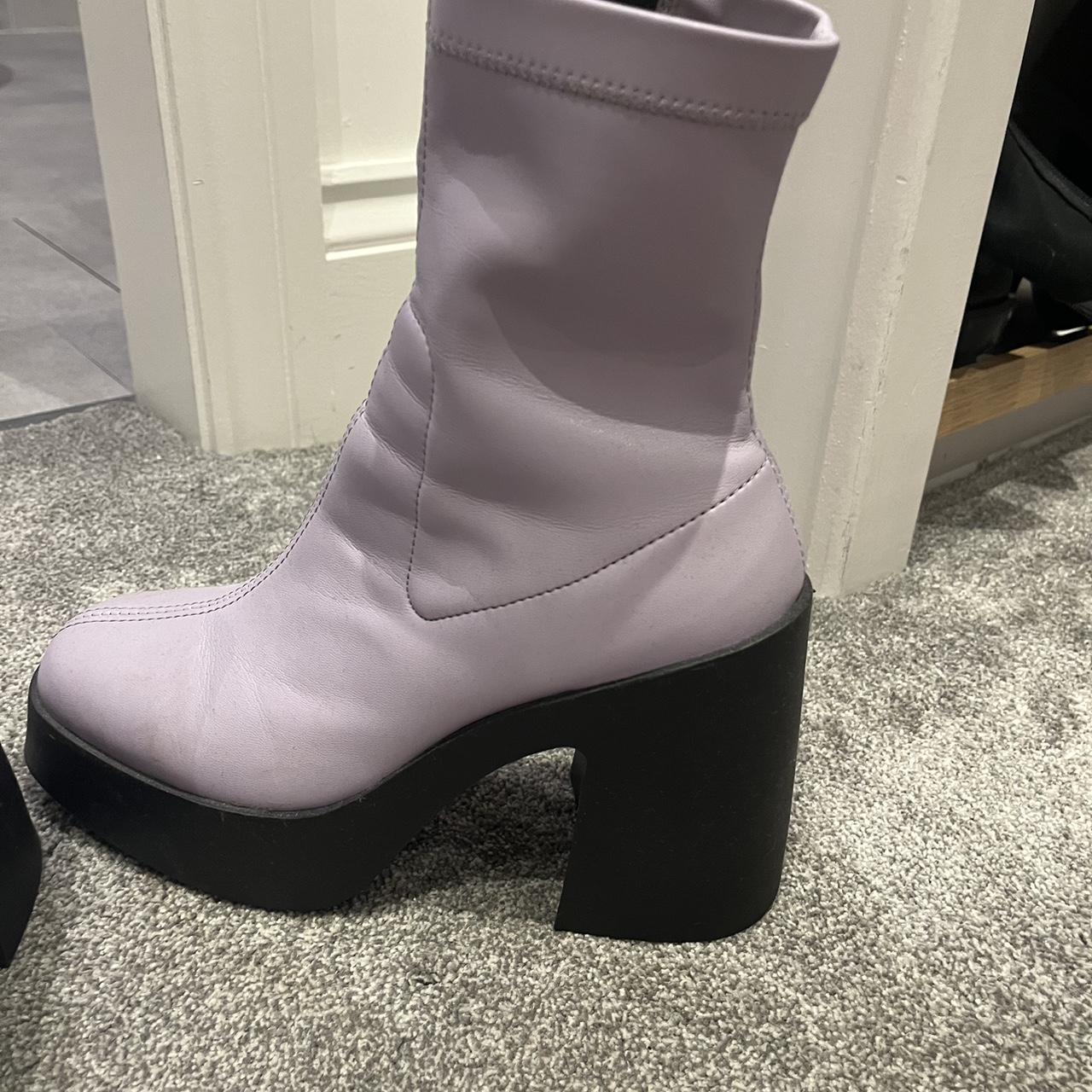 timberland lilac boots