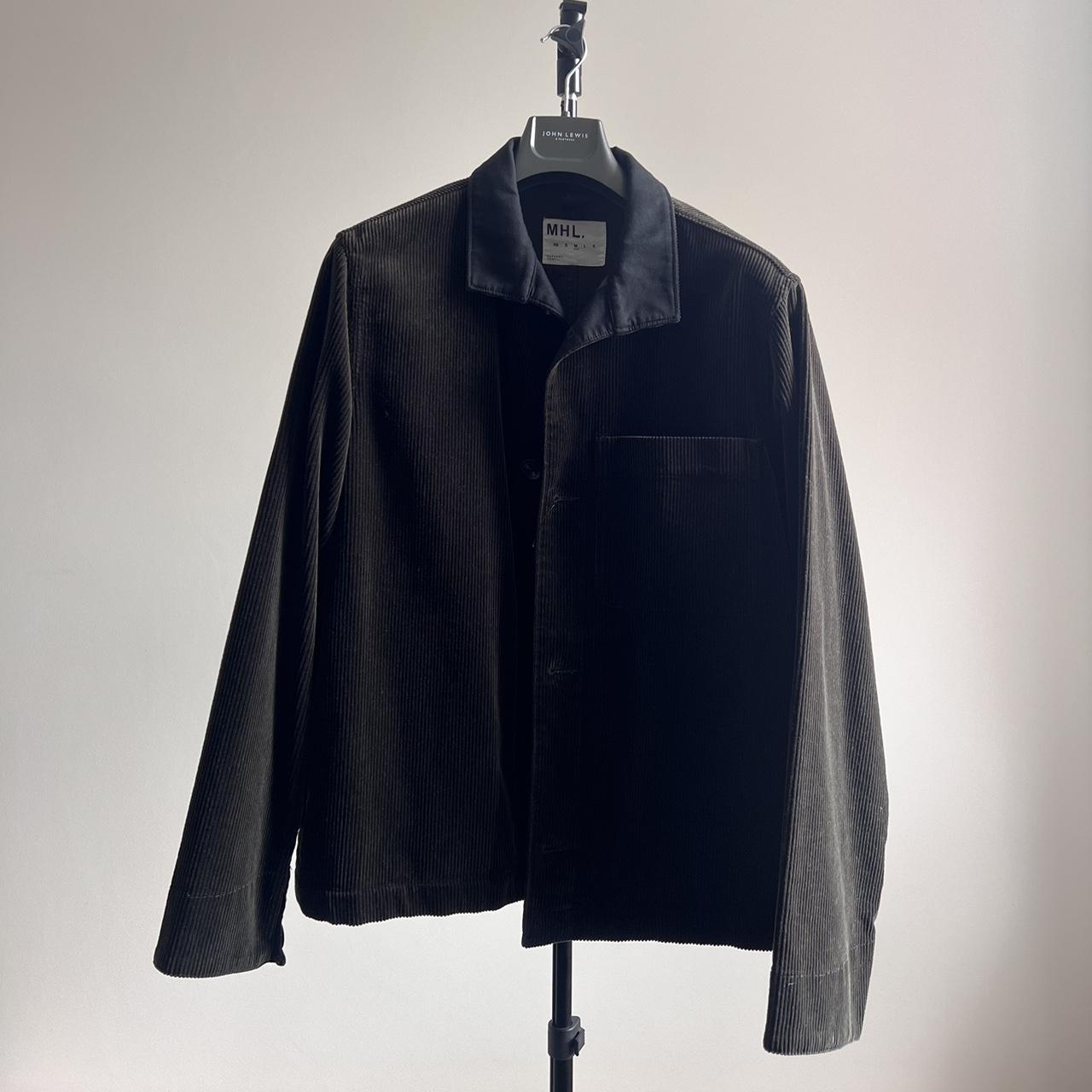 MHL Corduroy Chore jacket in Brown. - Depop