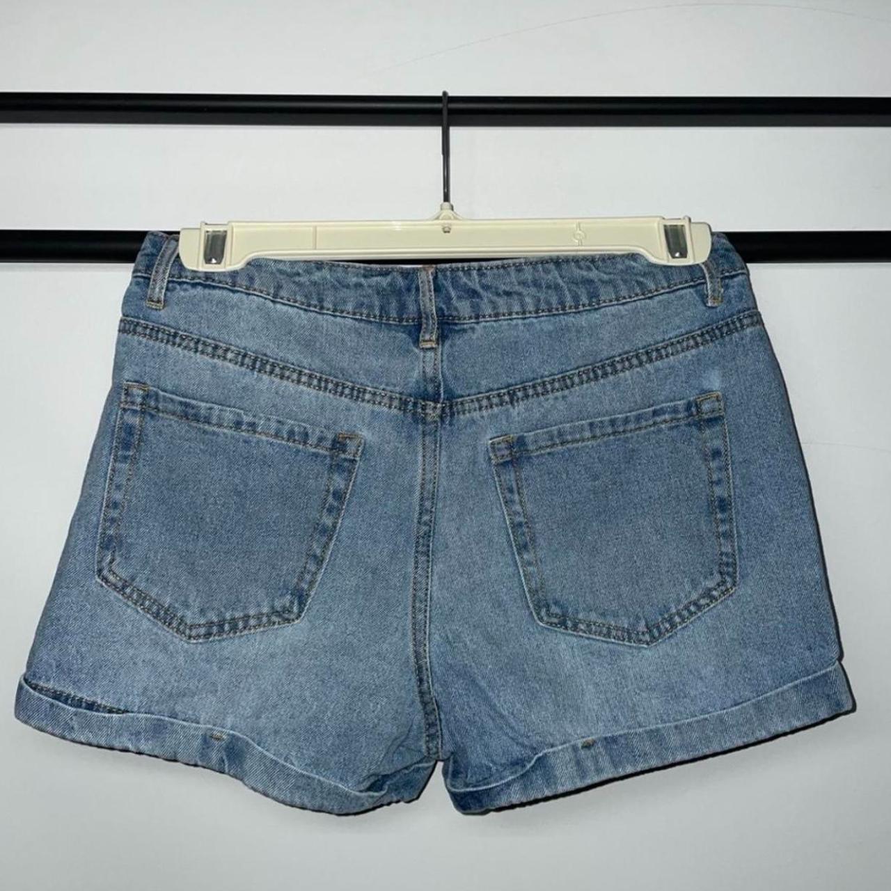 Forever 21 Jean Shorts Cuffed Bottoms Size 28 In Depop