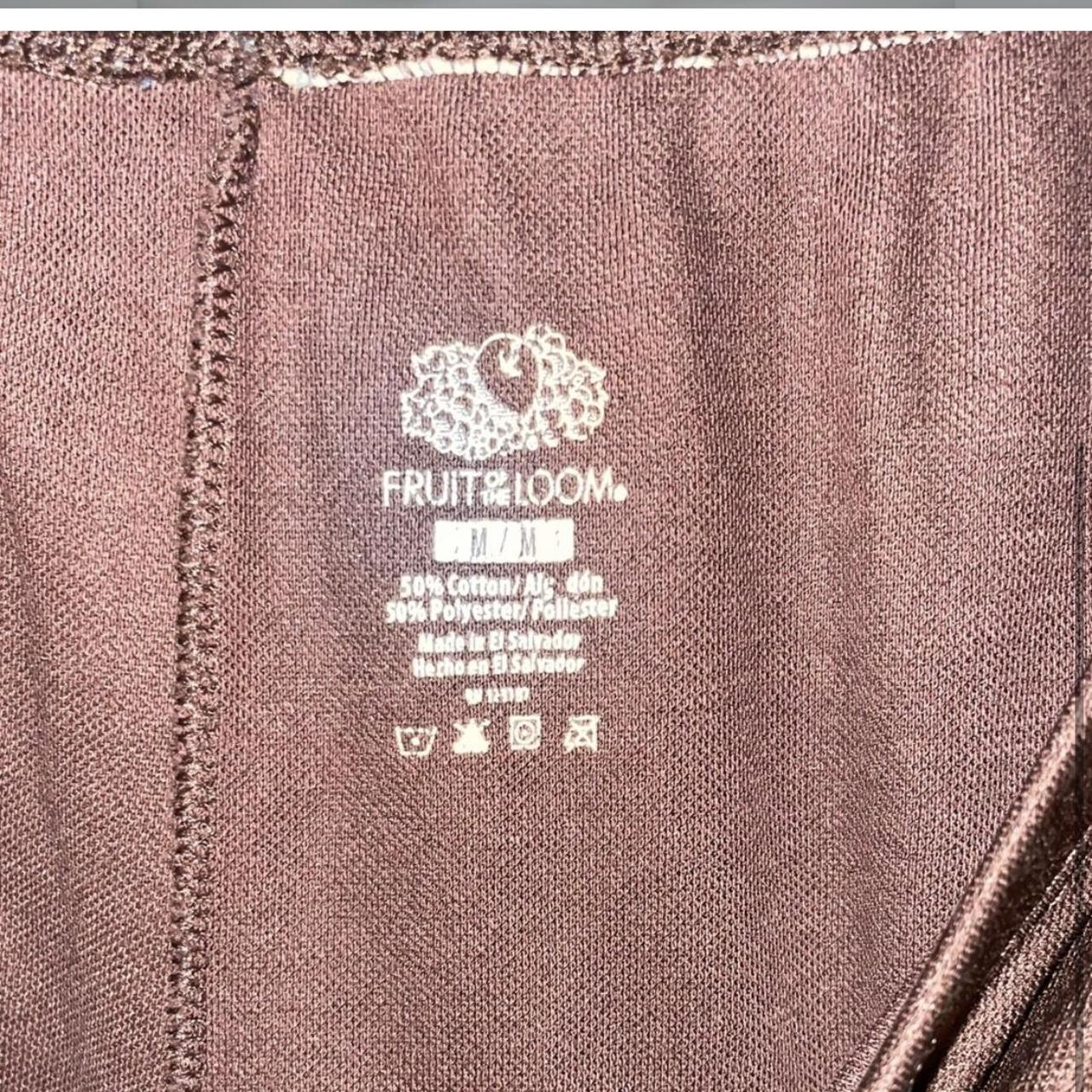 Brown Fruit of The Loom Capris leggings Size... Depop