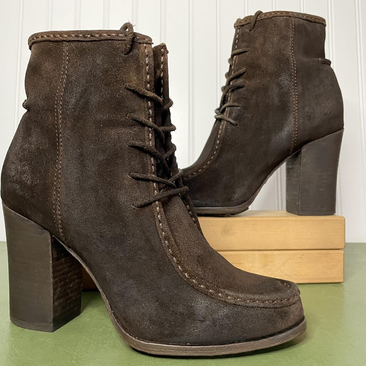 frye heeled boots