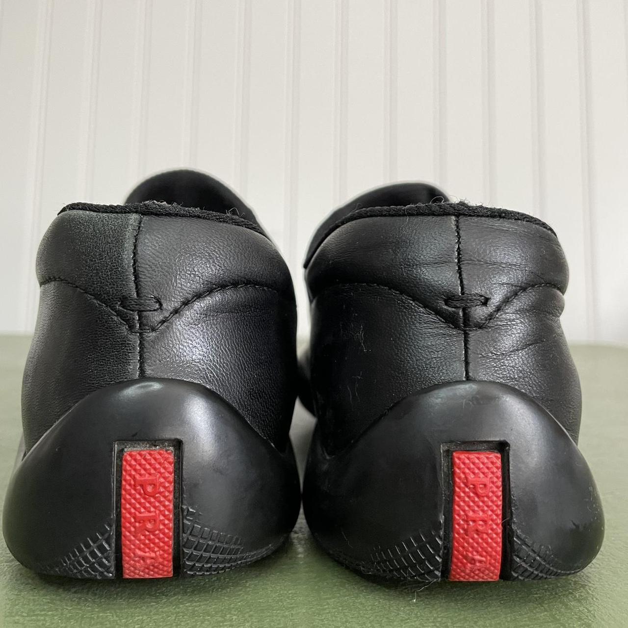 Prada Sleek Leather Sneakers/Casual Shoes w... - Depop