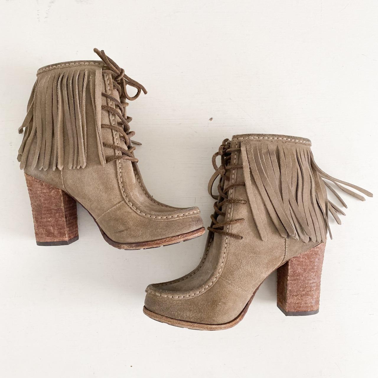 Frye parker hotsell fringe boots