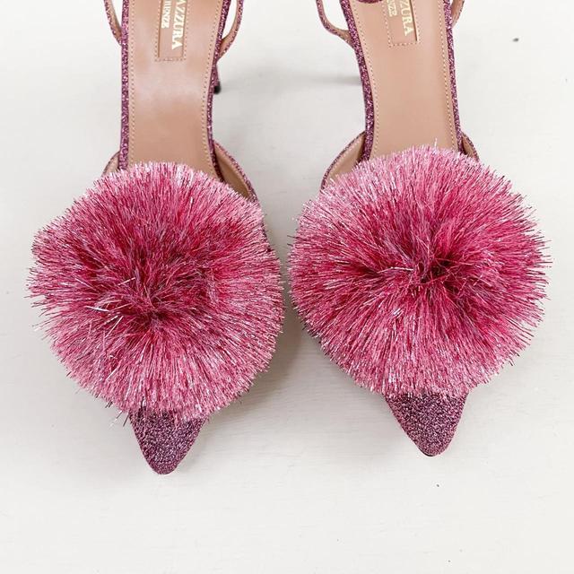 Aquazzura powder sale puff pink