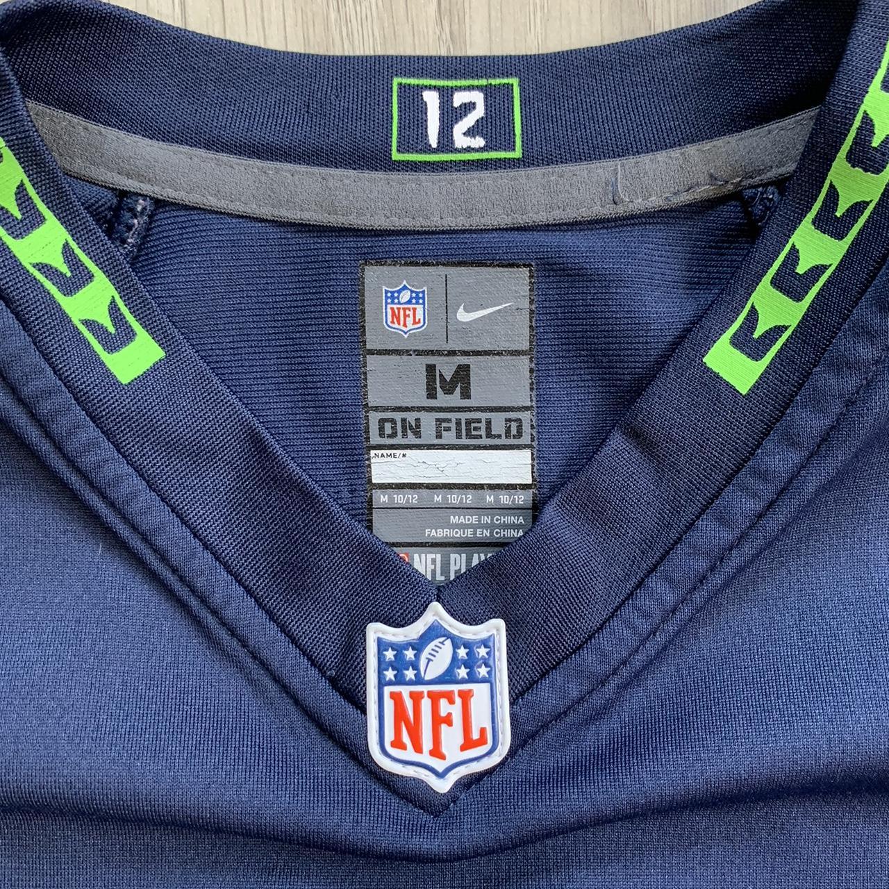 Nike Russell Wilson Seattle Seahawks Jersey. Youth - Depop