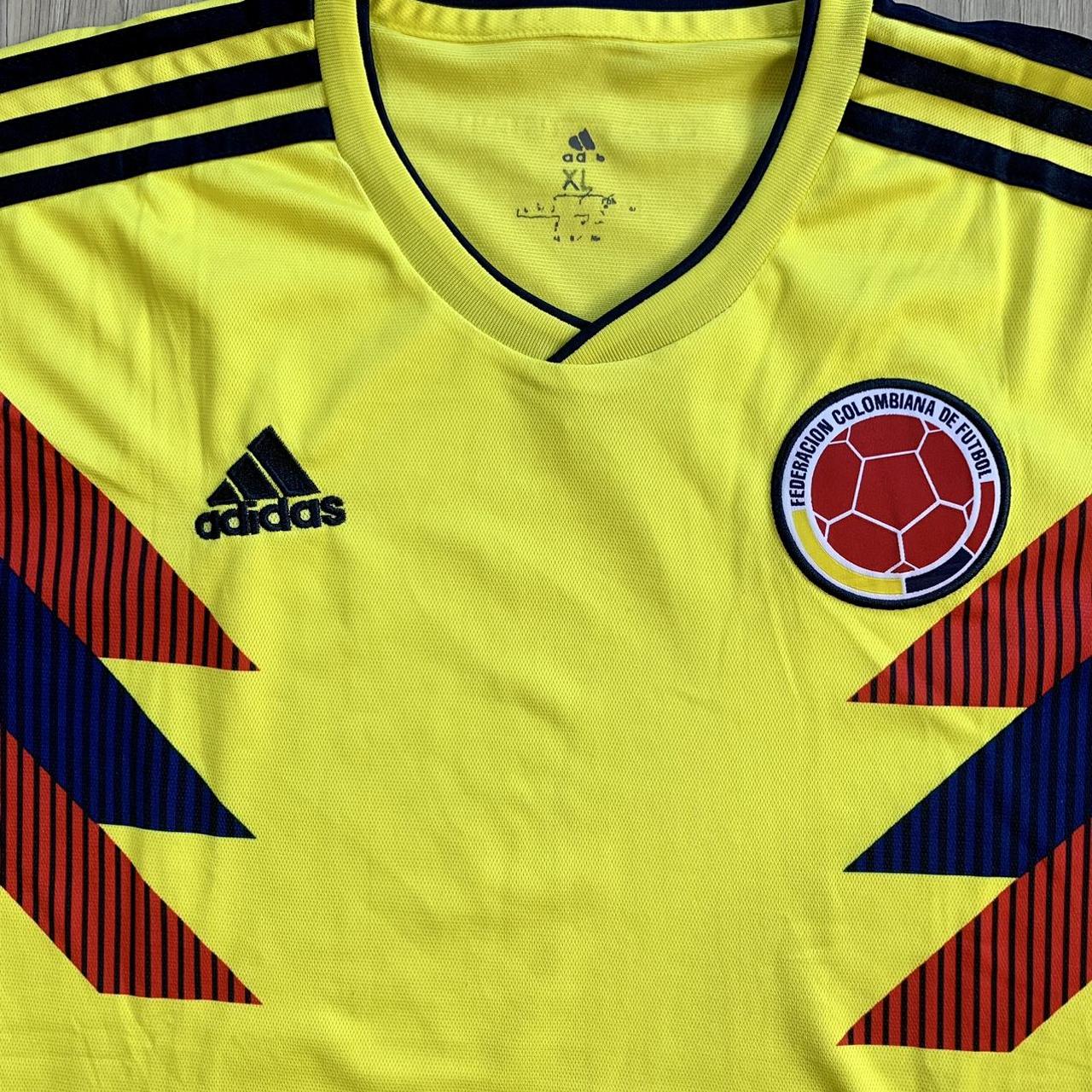 2018 Colombia World Cup Jersey Shirt Mens XL Soccer... Depop