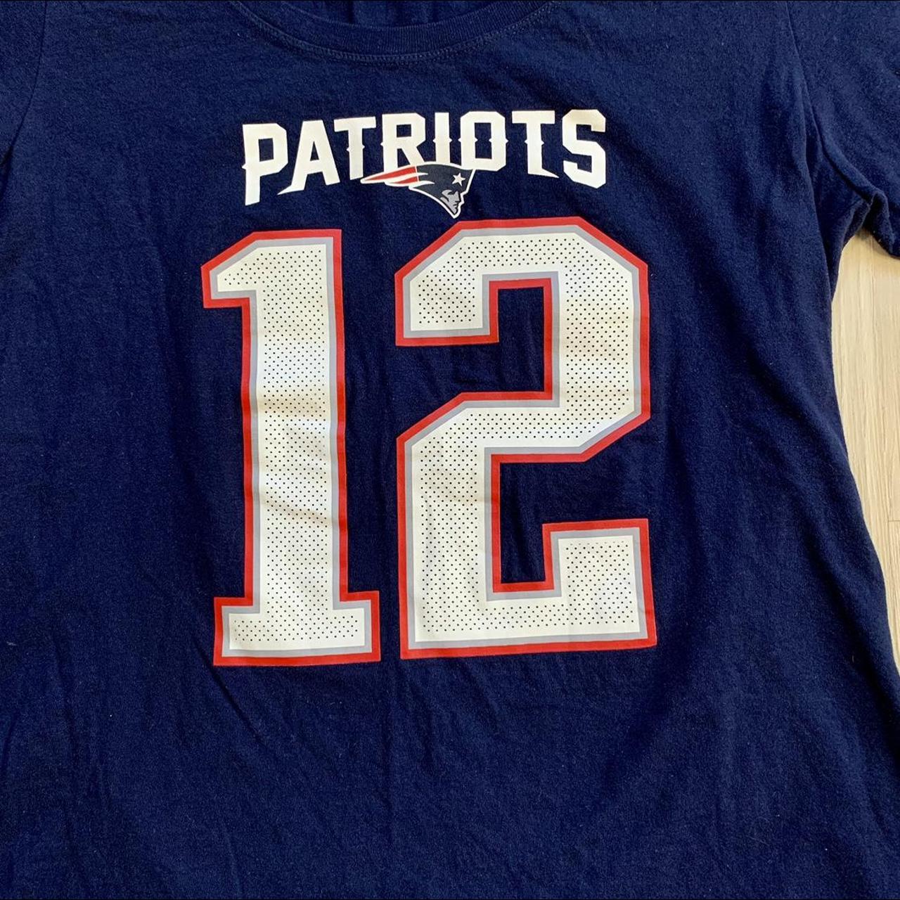 Nike New England Patriots Tom Brady Women's T-shirt - Depop