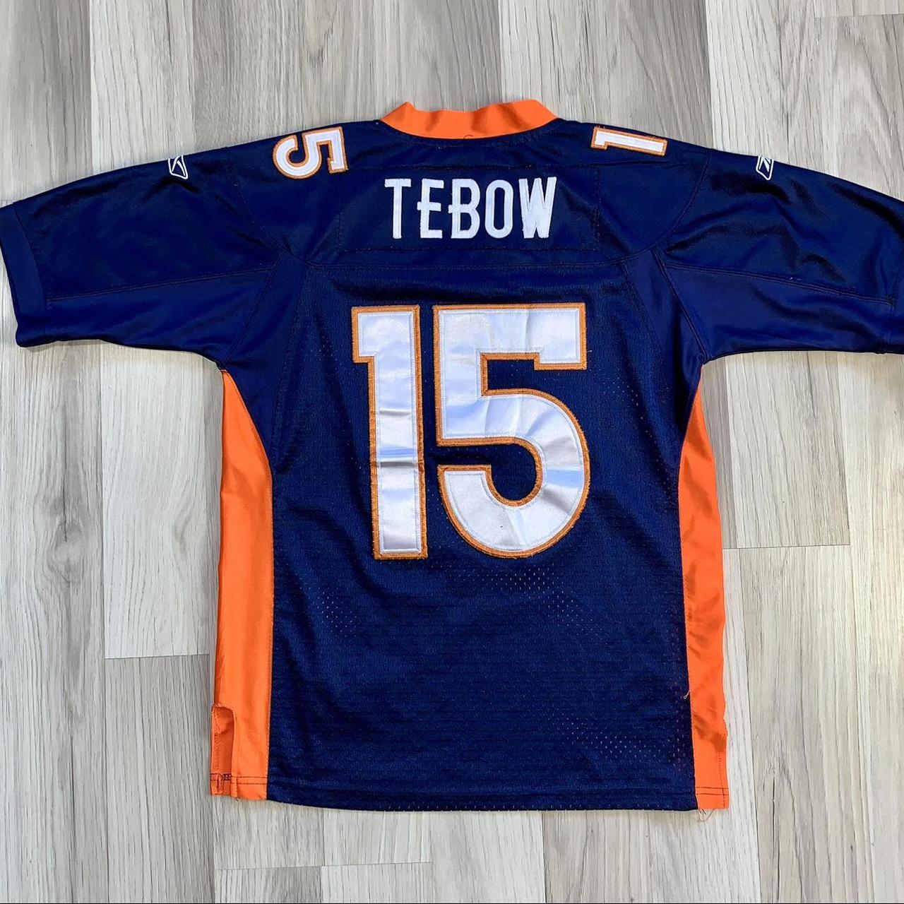 Denver Broncos Tim Tebow NFL Reebok Stitched Jersey - Depop