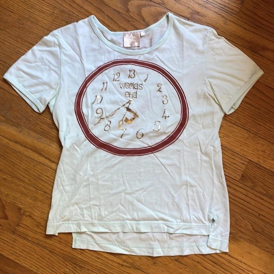 Vivienne Westwood “world's end” tee Fits... - Depop