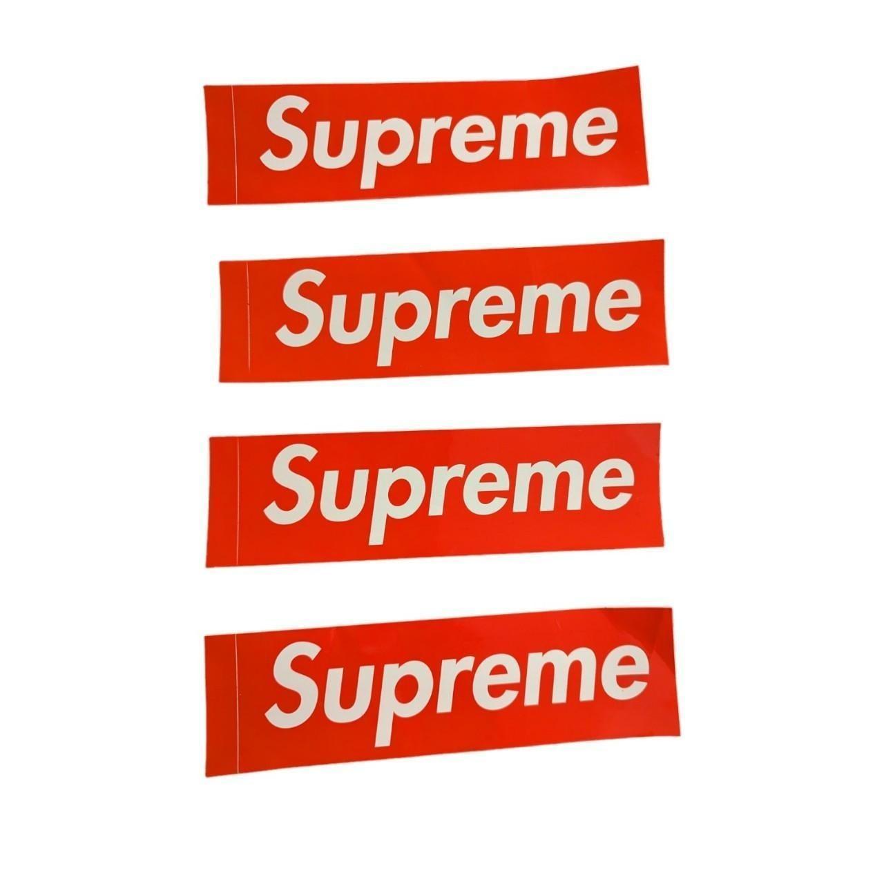 Original supreme sticker best sale