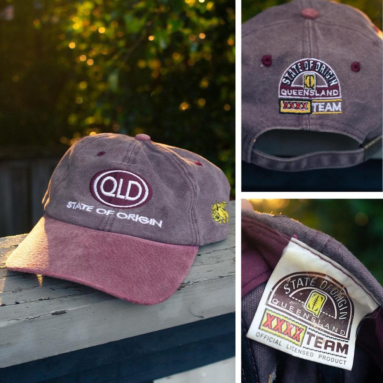 Vintage State Of Origin QLD Strapback #vintage #nrl... - Depop