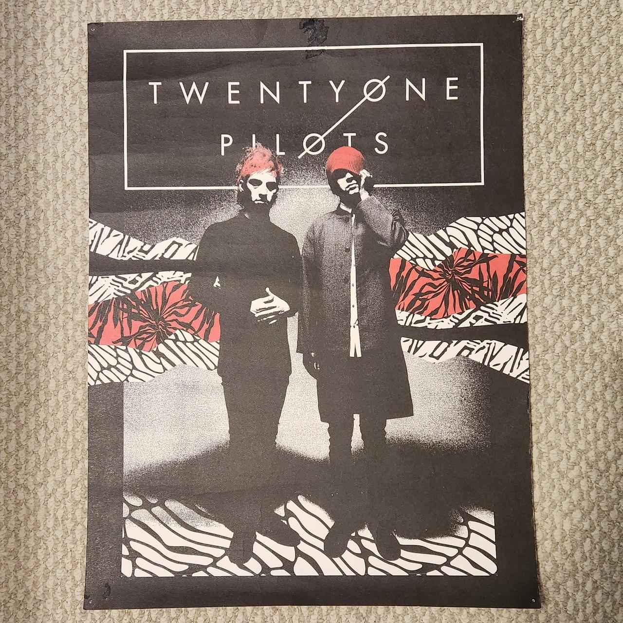 TWENTY ONE PILOTS BLURRYFACE POSTER Bought Here Depop   P0 