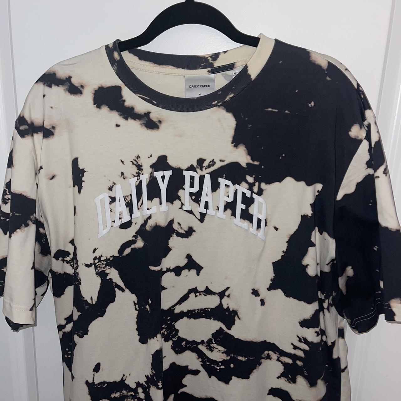 Daily Paper Rehim Tie Dye Tee Cream XL Worn 1x