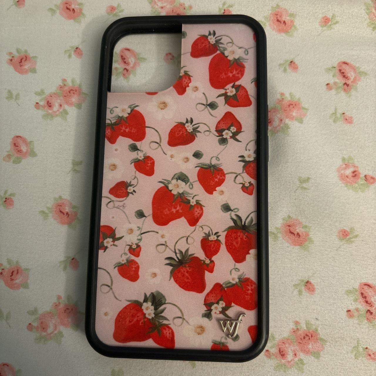 strawberry fields iPhone 13 wildflower case🍓🍓... Depop
