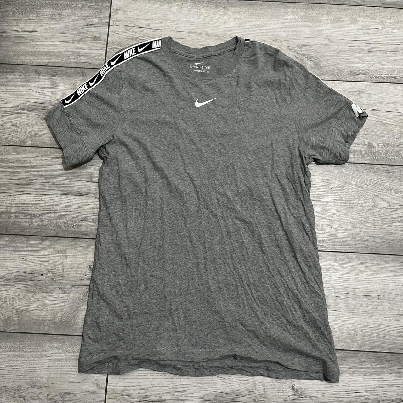 Grey nike t shirt Size medium Good condition - Depop