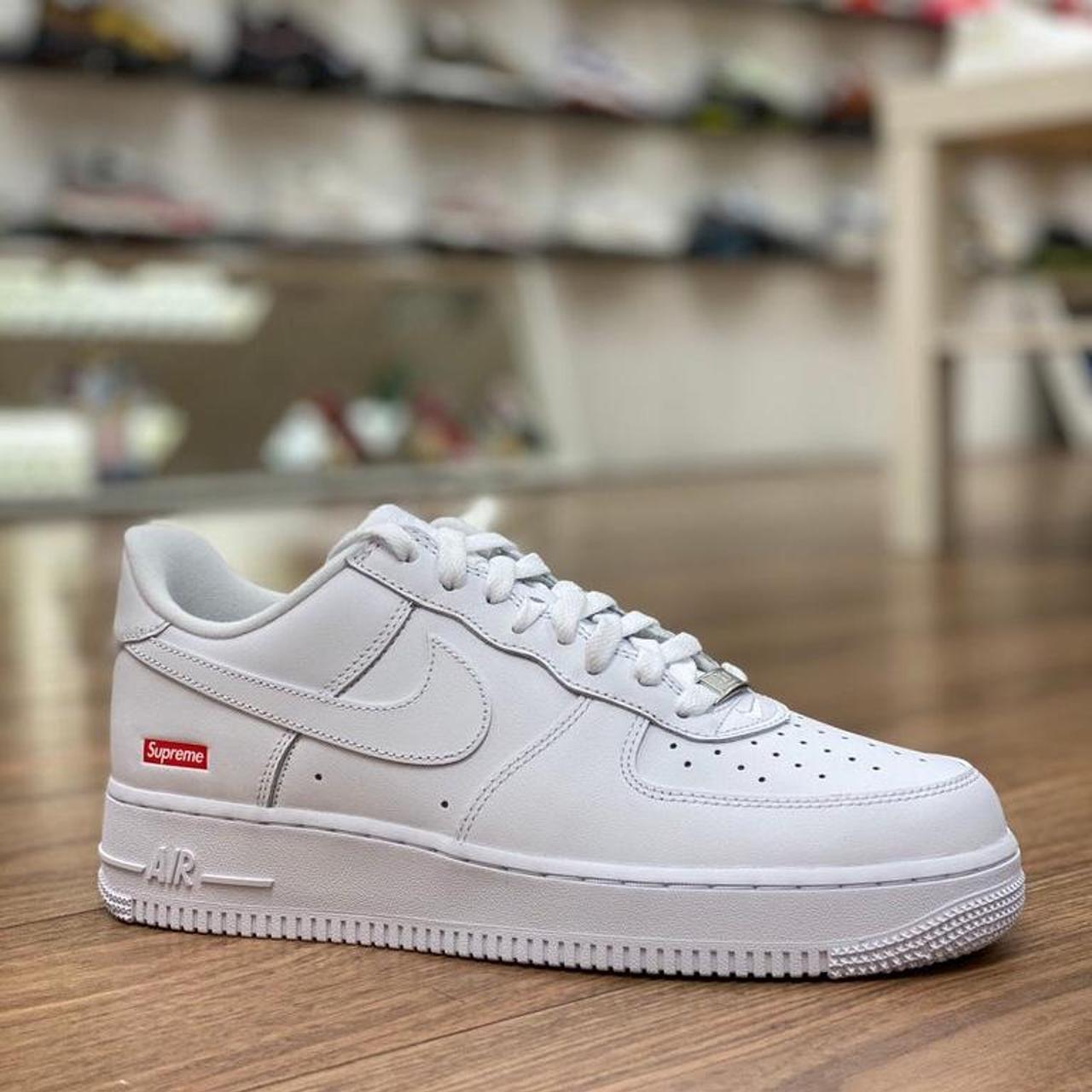 Supreme x Nike Air Force 1 Size UK8.5 / US9.5 Brand... - Depop