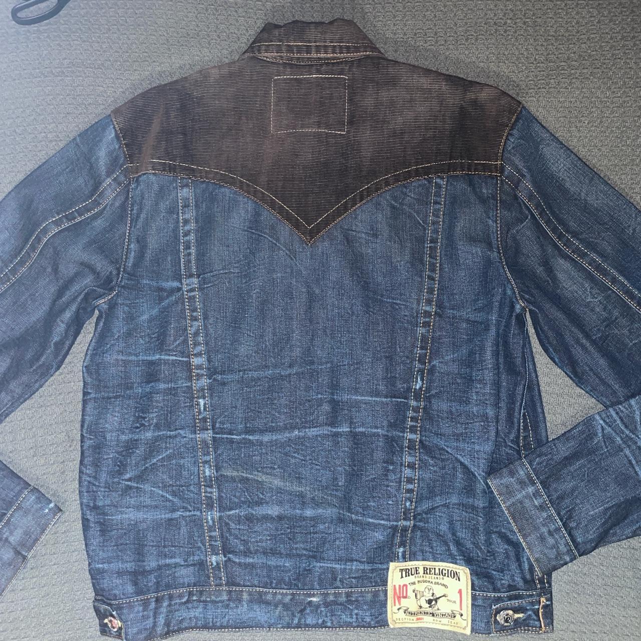 Vintage true religion jimmy jacket Corduroy and... - Depop