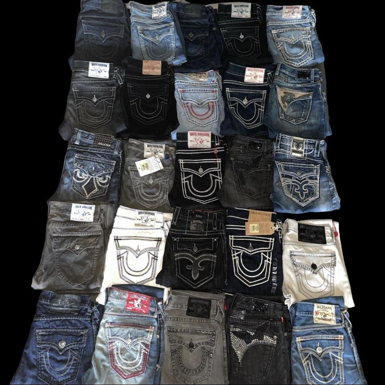 True religion jeans, robins jeans, affliction jeans,... - Depop