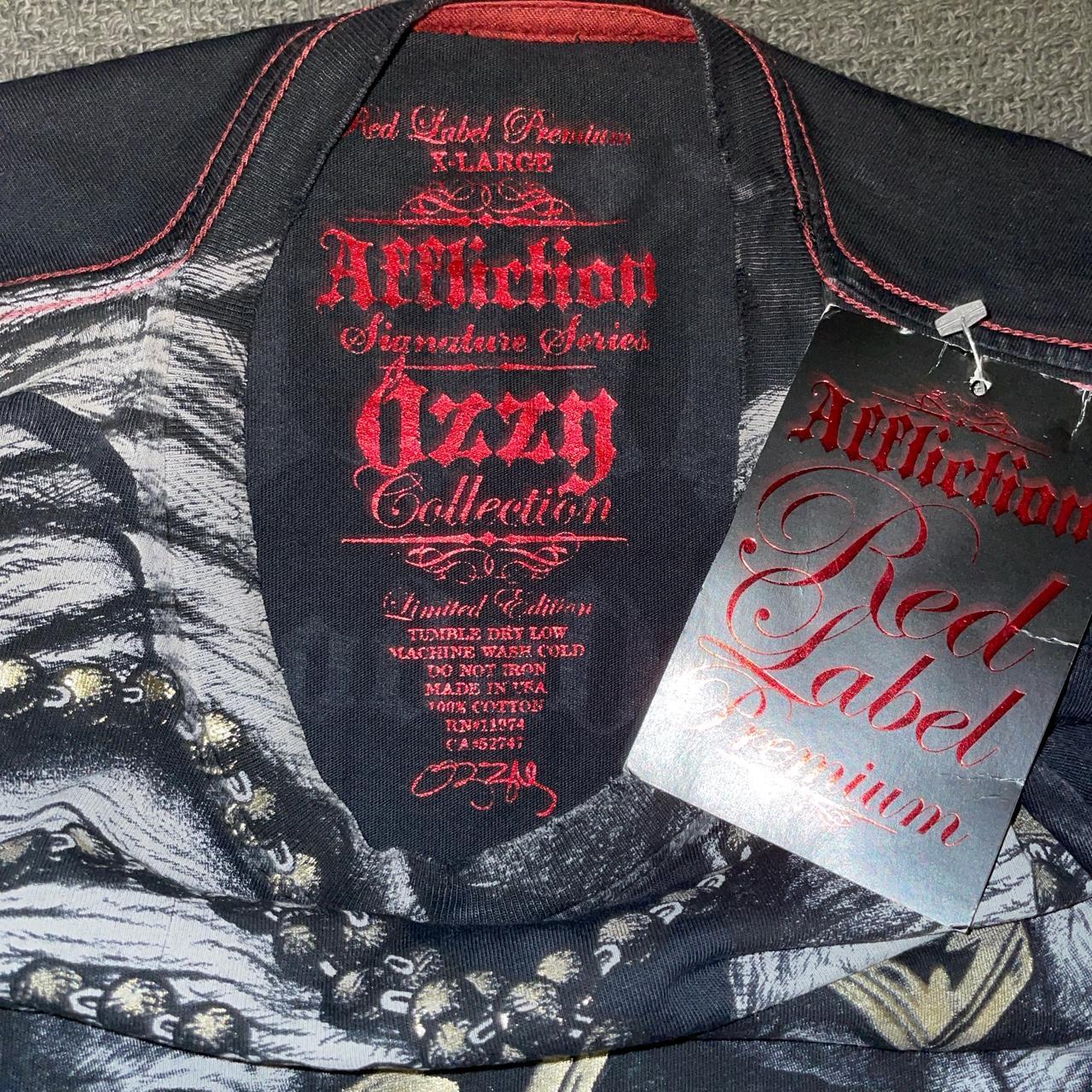 ozzy osbourne affliction shirt