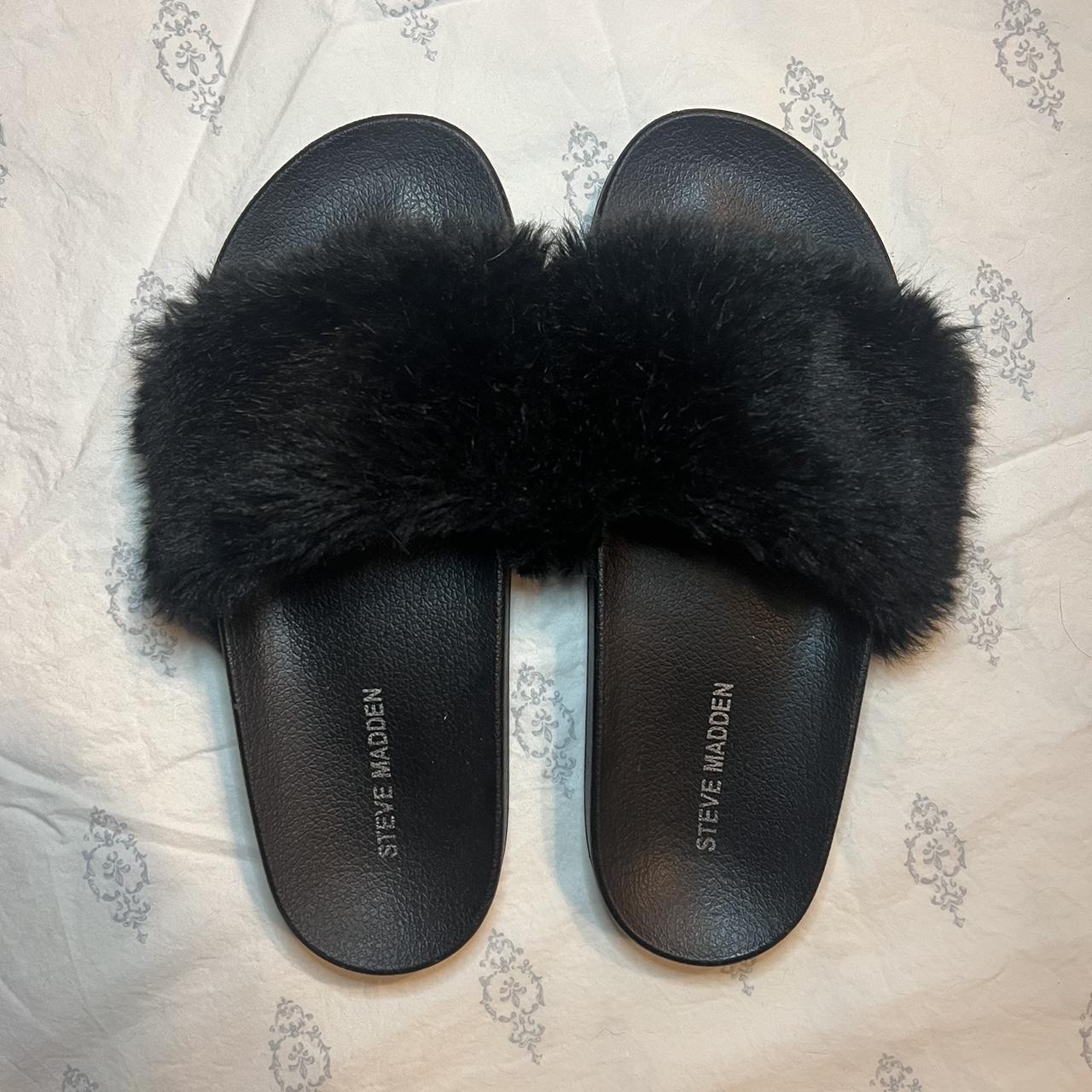 steve madden studded slides