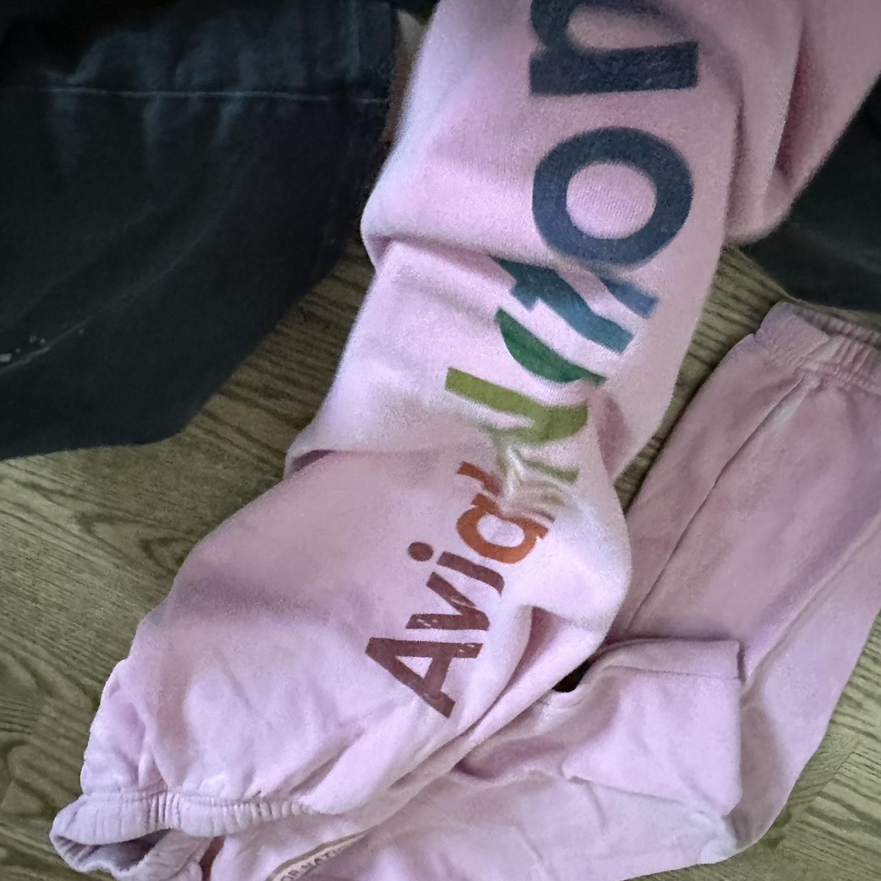 Aviator Nation Women's Pink Joggers-tracksuits (2)