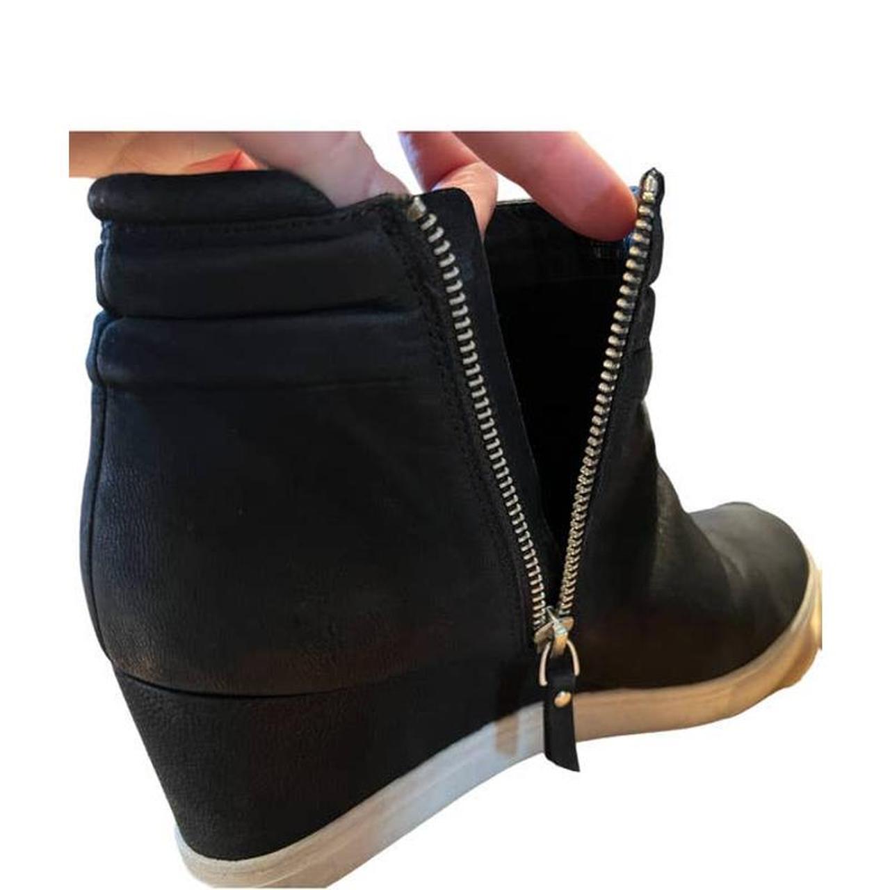 Frieda wedge outlet bootie linea paolo