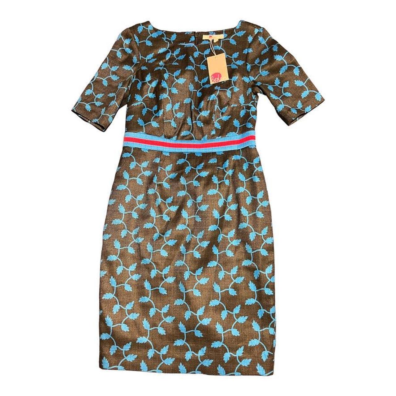 Fleur fitted hot sale dress boden