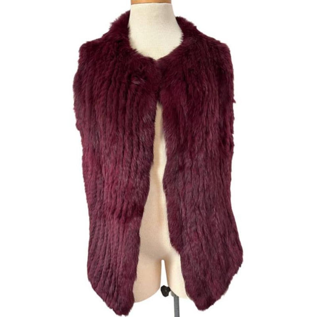 Joie rabbit fur clearance vest