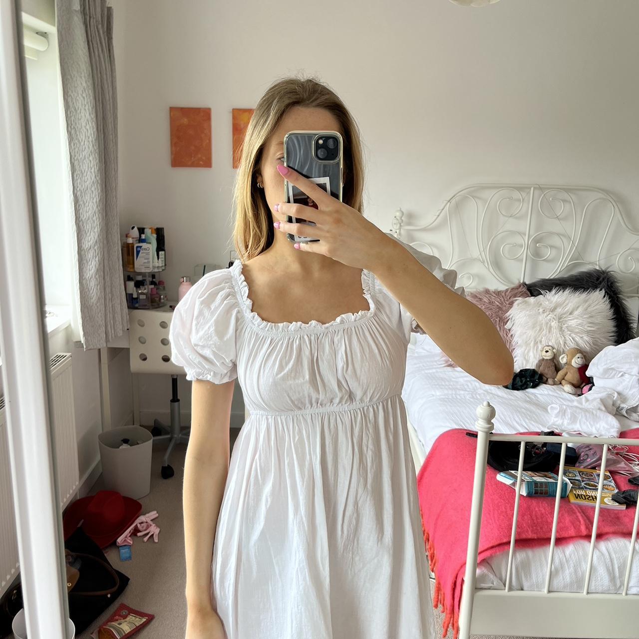 Cotton On Women's White Dress Depop