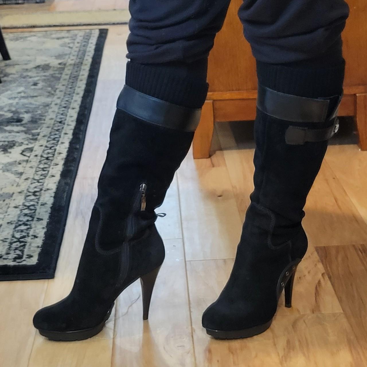 Guess stiletto sale boots