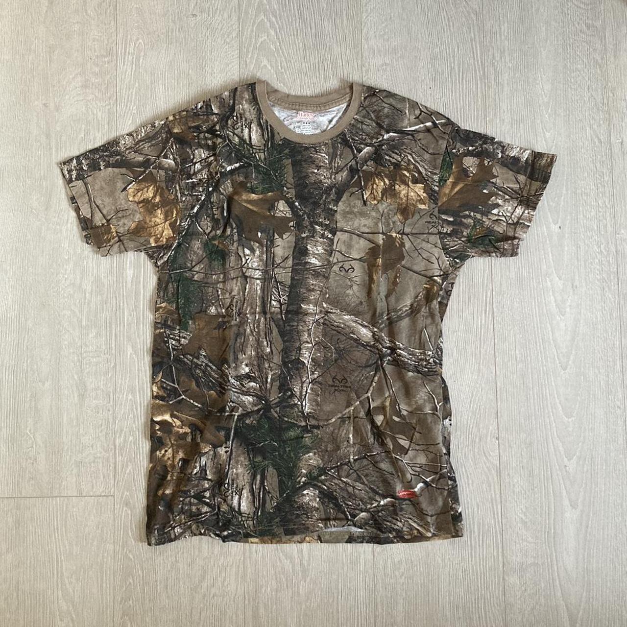 Supreme Hanes camo t-shirts Size : medium... - Depop